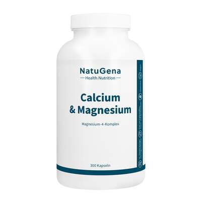 NatuGena Calcium &amp; Magnesium Kapseln, A-Nr.: 5926883 - 01