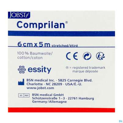 Elastische Binden Comprilan Textilelast.kurzzugbinde 5mx 6cm Nr 0102600 1st, A-Nr.: 1402924 - 06