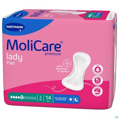 Inkontinenz Molicare Premium/lady Pad Tropfen 5 14st, A-Nr.: 4918663 - 03