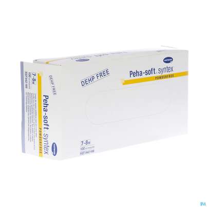 Untersuchungshandschuhe Peha/soft/puderfrei Syntex Unsteril Mittel M 94216 100st, A-Nr.: 3700873 - 03