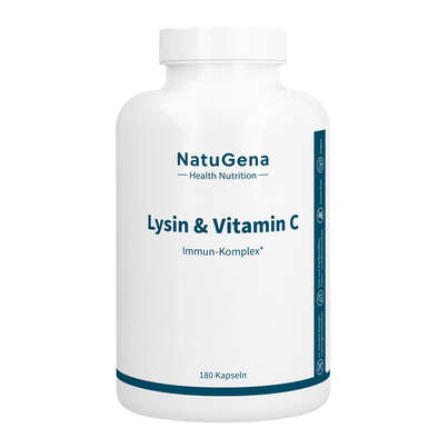 NatuGena Lysin &amp; Vitamin C Kapseln, A-Nr.: 5989895 - 01