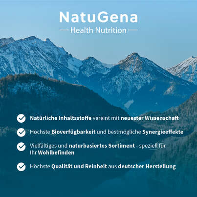 Sie sehen eine Packung NatuGena Magtein® Kapseln, Produktbild: 06 NatuGena Magtein® Kapseln, A-Nr.: 6011855 - 06