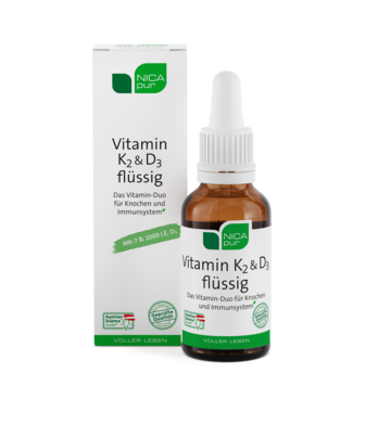 Vitamin K2 &amp; D3 flüssig, A-Nr.: 5421663 - 01