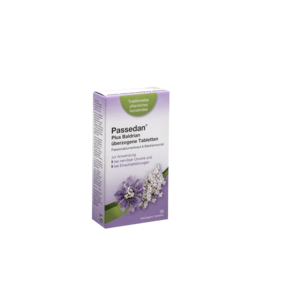 Passedan® Plus Baldrian überzogene Tabletten, A-Nr.: 6052452 - 01