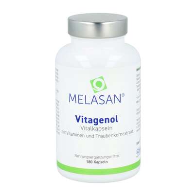 Opc Traubenkern Kapseln Melasan Vitagenol Extrakt 180st, A-Nr.: 2690368 - 01