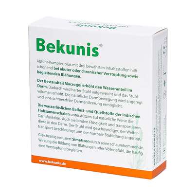 Bekunis Abfuehr-komplex Plus Pulver Nr 63 10st, A-Nr.: 5992354 - 06