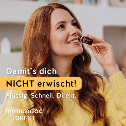 Sie sehen eine Packung immundoc® DIREKT Trinkfläschchen, Produktbild: 07 immundoc® DIREKT Trinkfläschchen, A-Nr.: 3896020 - 07