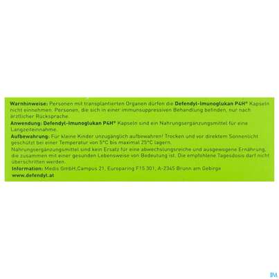 Defendyl Imunoglukan Kapseln 30st, A-Nr.: 4023512 - 05