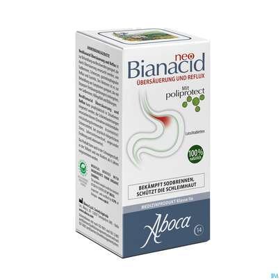 Sie sehen eine Packung Aboca Neobianacid Tabl Minze Ab 6 Jahren 14st, Produktbild: 04 Aboca Neobianacid Tabl Minze Ab 6 Jahren 14st, A-Nr.: 5571931 - 04