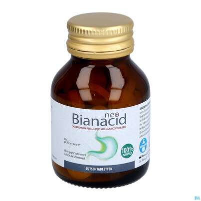 Sie sehen eine Packung Aboca Neobianacid Tabl Minze Ab 6 Jahren 45st, Produktbild: 10 Aboca Neobianacid Tabl Minze Ab 6 Jahren 45st, A-Nr.: 5571948 - 10