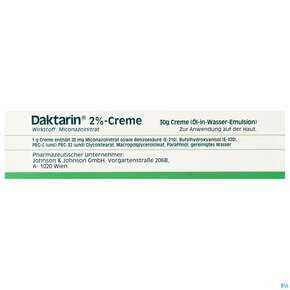 Daktarin Creme 2% 30g, A-Nr.: 0071810 - 01