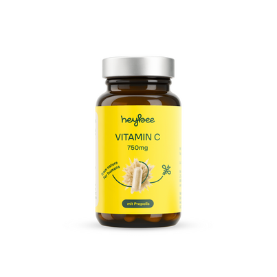 Sie sehen eine Packung Vitamin C 750mg + Propolis, Produktbild: 01 Vitamin C 750mg + Propolis, A-Nr.: 6022729 - 01