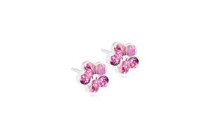 Blomdahl Ohrstecker Blume rosa, A-Nr.: 6020245 - 01