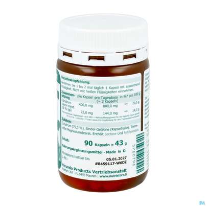 Colostrum Kapseln 400mg Hirundo 90st, A-Nr.: 5760796 - 03