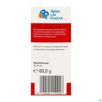 Sie sehen eine Packung D-mannose Sticks/1500mg +cranberry +vit C+birkenblaett150mg +brunnenkresse 150mg 30st, Produktbild: 08 D-mannose Sticks/1500mg +cranberry +vit C+birkenblaett150mg +brunnenkresse 150mg 30st, A-Nr.: 5904829 - 08