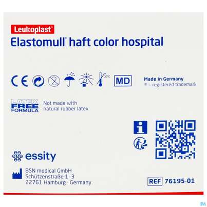 Elastische Binden Elastomull/haft/color Blau 20mx 8cm 1st, A-Nr.: 5450481 - 04
