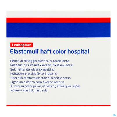 Elastische Binden Elastomull/haft/color Blau 20mx 8cm 1st, A-Nr.: 5450481 - 08