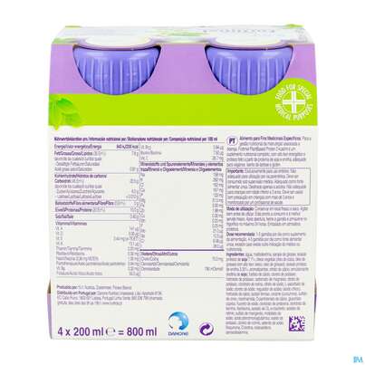 Fortimel/plantbased/protein 200ml Flasche Ananas-kokos 4st, A-Nr.: 5919601 - 03