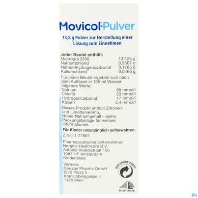 Movicol Pulver Stick 20st, A-Nr.: 5525776 - 06