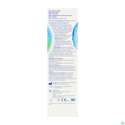 Sie sehen eine Packung Nasen Reinigung Otrivin Natural Baby 100ml, Produktbild: 06 Nasen Reinigung Otrivin Natural Baby 100ml, A-Nr.: 5950982 - 06