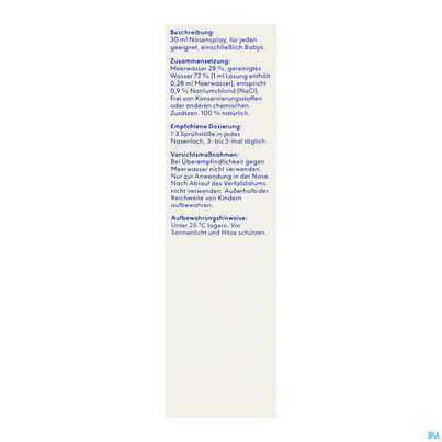 Sie sehen eine Packung Nasenspray Otrivin Natural Pflege 30ml, Produktbild: 08 Nasenspray Otrivin Natural Pflege 30ml, A-Nr.: 5950841 - 08