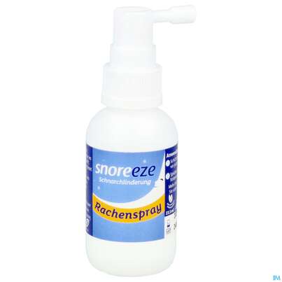 Sie sehen eine Packung Snoreeze Rachenspray -ebvertrieb 23,5ml, Produktbild: 09 Snoreeze Rachenspray -ebvertrieb 23,5ml, A-Nr.: 5670461 - 09
