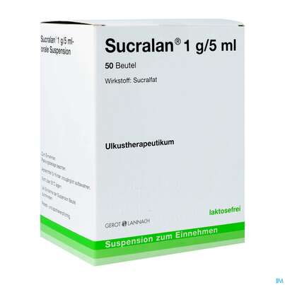 Sucralan Orale Susp 1g/5ml Btl 50st, A-Nr.: 1286435 - 02