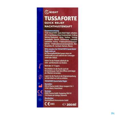 Tussaforte Saft Night 200ml, A-Nr.: 5857691 - 03