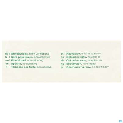 Sie sehen eine Packung Wundauflagen Stepcel/gazelin Unsteril Gr 3 100st, Produktbild: 03 Wundauflagen Stepcel/gazelin Unsteril Gr 3 100st, A-Nr.: 0986610 - 03