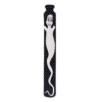 Sie sehen eine Packung Wärmflasche LONGI Strick Geist Spooky 2,5L, Produktbild: 01 Wärmflasche LONGI Strick Geist Spooky 2,5L, A-Nr.: 5674016 - 01