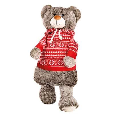 Sie sehen eine Packung Wärmflasche Plüschtier Bär Theo 0,8L, Produktbild: 01 Wärmflasche Plüschtier Bär Theo 0,8L, A-Nr.: 5476279 - 01