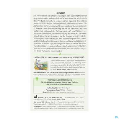 Sie sehen eine Packung Aboca Metarecod 2,5g 40st, Produktbild: 07 Aboca Metarecod 2,5g 40st, A-Nr.: 5906610 - 07