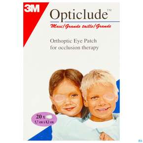 Augenpflaster Opticlude/3m Maxi 8x 5,7cm 1539 20st, A-Nr.: 0184951 - 01