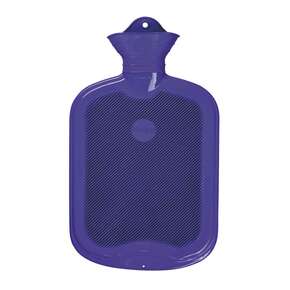 Wärmflasche einseitig mit Lamelle flieder, A-Nr.: 5397551 - 01