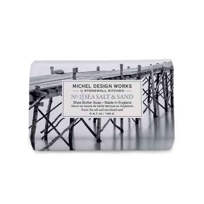 Sie sehen eine Packung Michel Design Works No. 2 Badeseife Sea Salt Sand, Produktbild: 01 Michel Design Works No. 2 Badeseife Sea Salt Sand, A-Nr.: 5967391 - 01