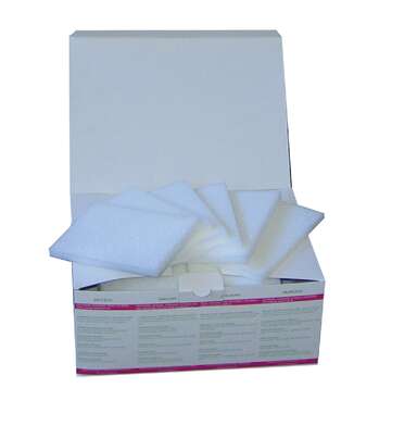 MOMOSAN-weiss Pads 15x10x1cm 26 Stück, A-Nr.: 3664284 - 02