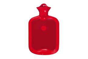 Wärmeflasche beidseitig mit Lamelle rot, A-Nr.: 5398036 - 01
