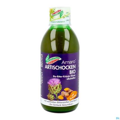 Artischocken Amaro Bitterkraeuter Bio Elixier Kraeuter Fruechte Alkoholfrei 330ml, A-Nr.: 3823699 - 10