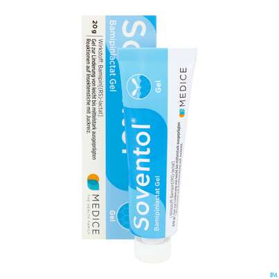 Soventol Bamipinlactat Gel Neu 20g, A-Nr.: 5521809 - 08