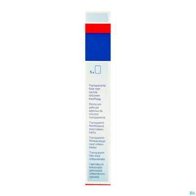 Sie sehen eine Packung Wundverband Leukomed/t Skin Sensitive Folienverband O.auflage Steril 5x7,2 Cm 5st, Produktbild: 08 Wundverband Leukomed/t Skin Sensitive Folienverband O.auflage Steril 5x7,2 Cm 5st, A-Nr.: 5267653 - 08