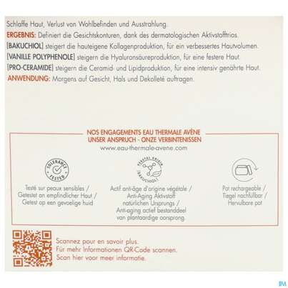 Sie sehen eine Packung Avene Dermabsolu Tagescreme 50ml, Produktbild: 07 Avene Dermabsolu Tagescreme 50ml, A-Nr.: 5899100 - 07