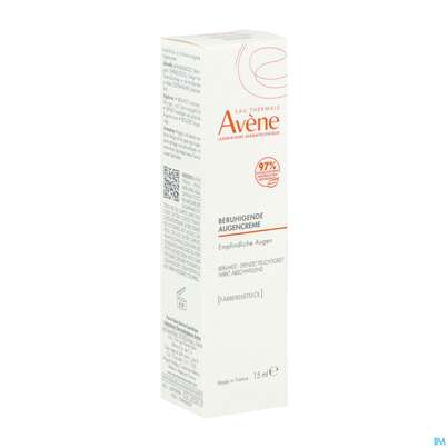 Sie sehen eine Packung Avene Basislinie Beruhigende Augencreme 15ml, Produktbild: 02 Avene Basislinie Beruhigende Augencreme 15ml, A-Nr.: 5961394 - 02