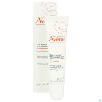 Sie sehen eine Packung Avene Basislinie Beruhigende Augencreme 15ml, Produktbild: 11 Avene Basislinie Beruhigende Augencreme 15ml, A-Nr.: 5961394 - 11