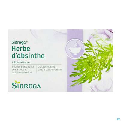 Sie sehen eine Packung Sidroga Tee Wermutkraut 20st, Produktbild: 03 Sidroga Tee Wermutkraut 20st, A-Nr.: 5733606 - 03
