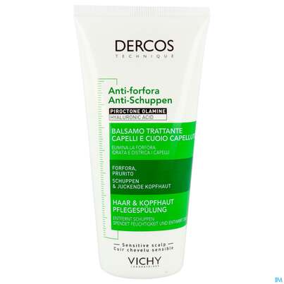 Sie sehen eine Packung Vichy Dercos Anti-schuppen Condition Haarpflege 200ml, Produktbild: 02 Vichy Dercos Anti-schuppen Condition Haarpflege 200ml, A-Nr.: 5933386 - 02