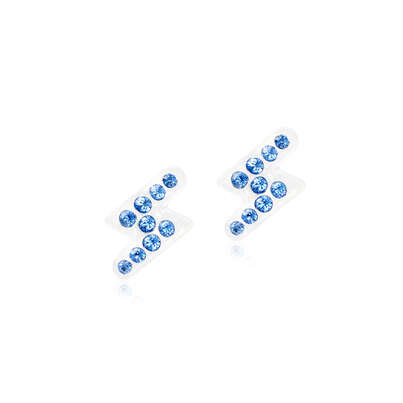 Sie sehen eine Packung Blomdahl Ohrstecker Flash Sapphire 8mm, Produktbild: 01 Blomdahl Ohrstecker Flash Sapphire 8mm, A-Nr.: 6036619 - 01