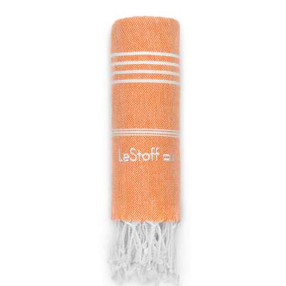 Sie sehen eine Packung LeStoff Hamamtuch Orange, Produktbild: 01 LeStoff Hamamtuch Orange, A-Nr.: 5839888 - 01