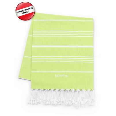 Sie sehen eine Packung LeStoff Hamamtuch Lime, Produktbild: 02 LeStoff Hamamtuch Lime, A-Nr.: 5839658 - 02