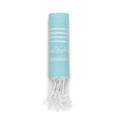 Sie sehen eine Packung BIO LePetit Handtuch Light Aqua, Produktbild: 01 BIO LePetit Handtuch Light Aqua, A-Nr.: 5841773 - 01