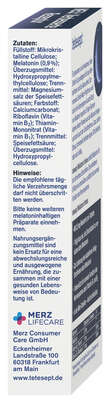Sie sehen eine Packung TETESEPT Melatonin Intens 2,5MG FTA 30ST, Produktbild: 04 TETESEPT Melatonin Intens 2,5MG FTA 30ST, A-Nr.: 6039078 - 04